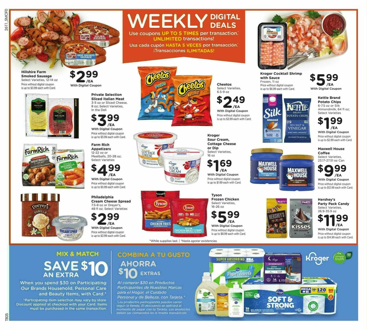 Smith's Weekly Ad from April 15