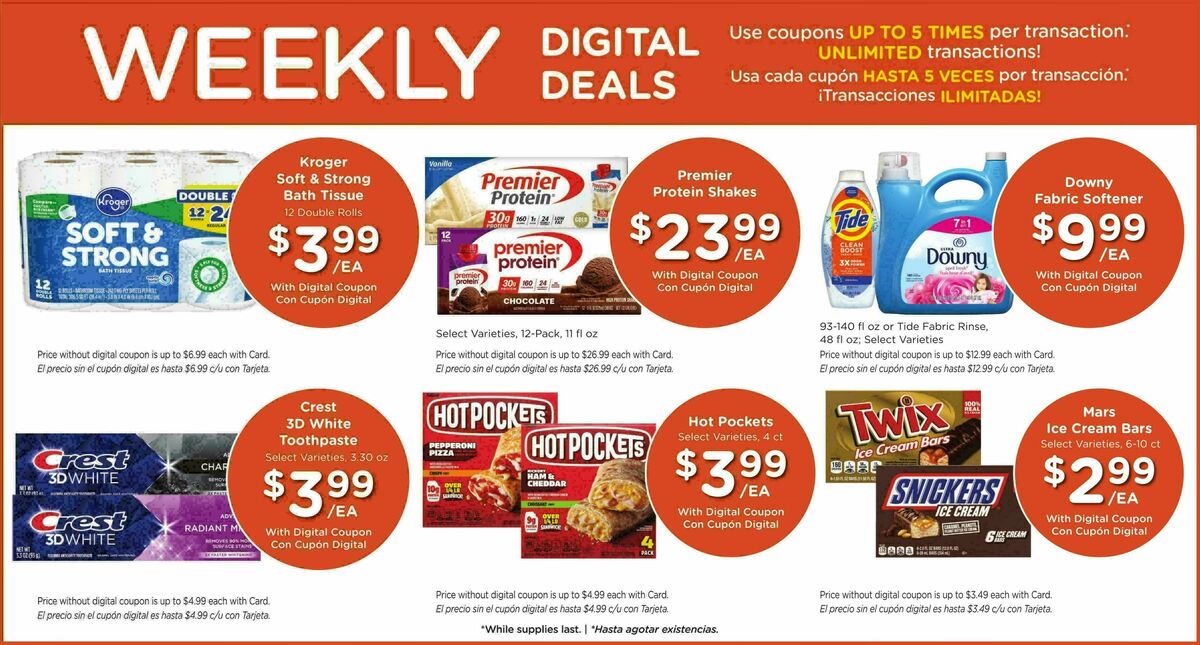 Smith's Weekly Ad from April 15