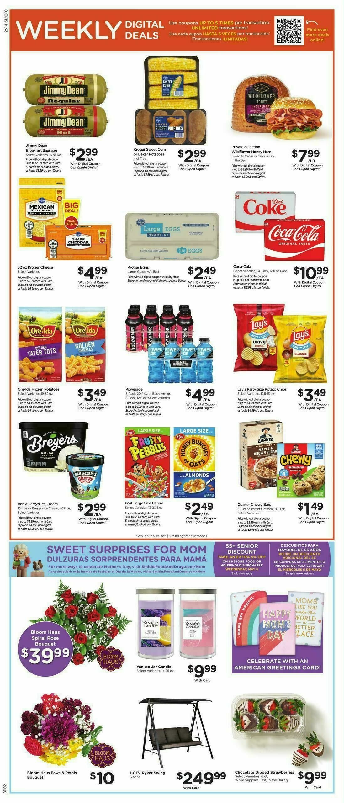 Smith's Weekly Ad from May 6
