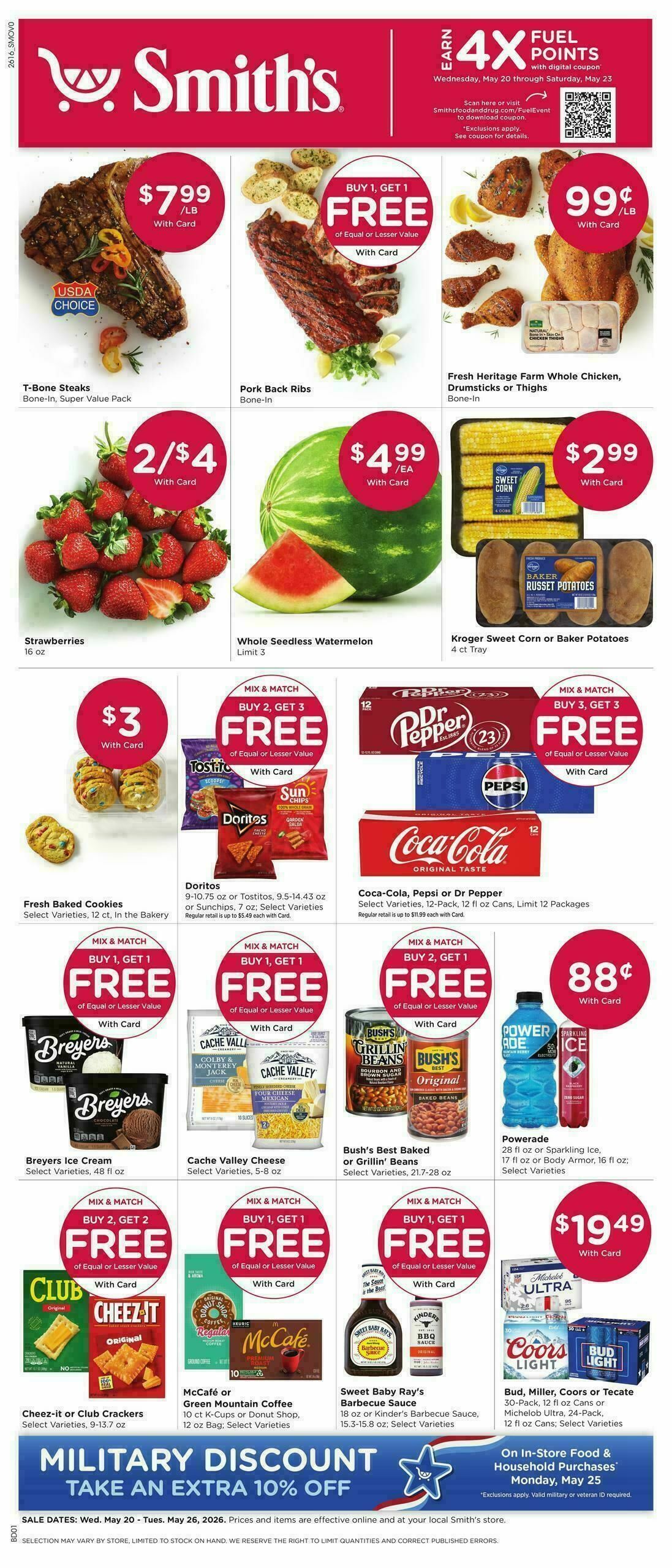 Smith's Weekly Ad from May 20