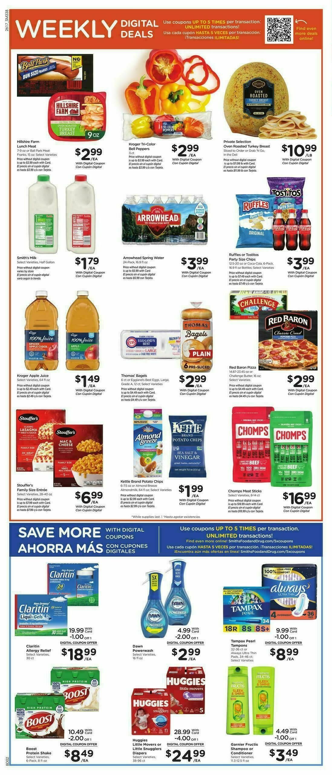 Smith's Weekly Ad from May 27