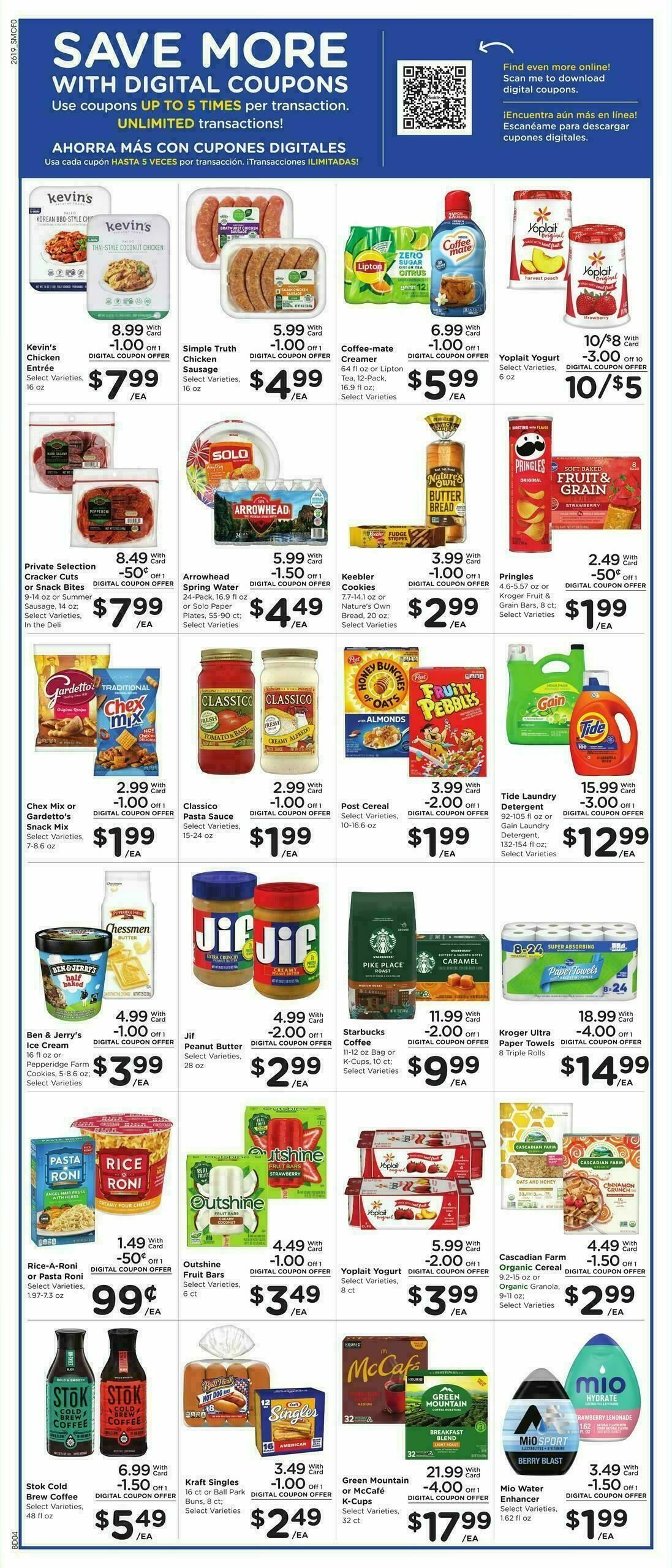 Smith's Weekly Ad from June 10