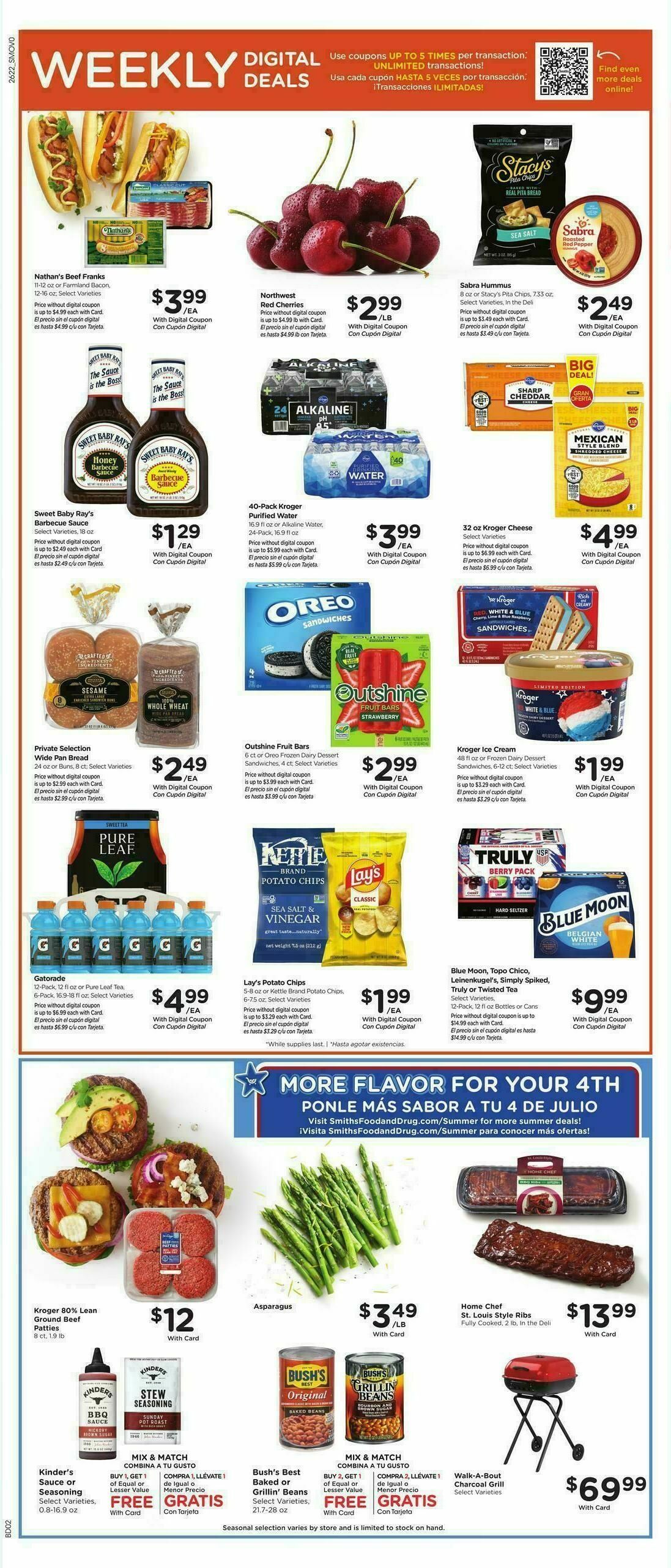 Smith's Weekly Ad from July 1