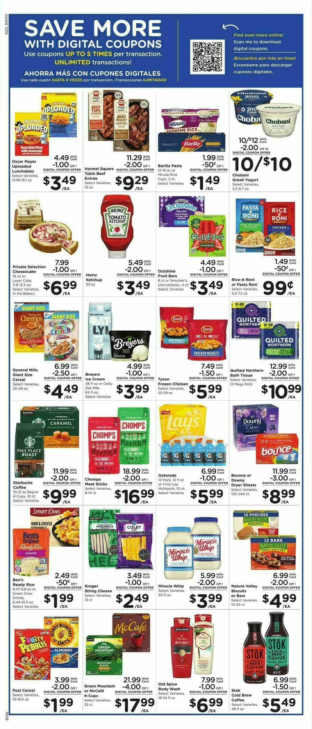 Smith's Weekly Ad from July 8
