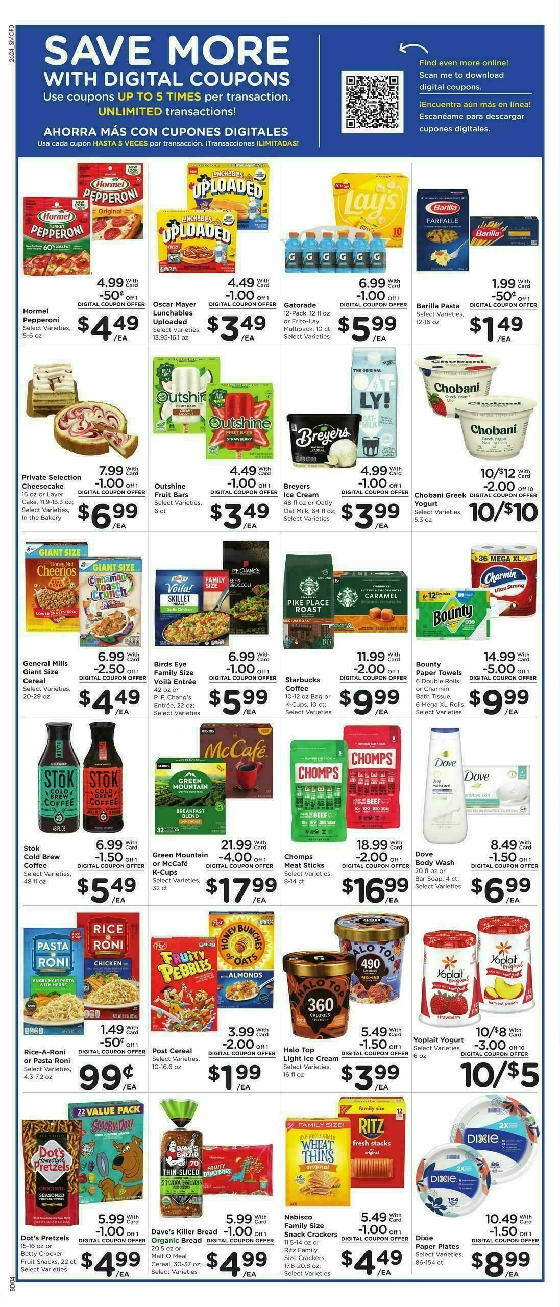 Smith's Weekly Ad from July 15