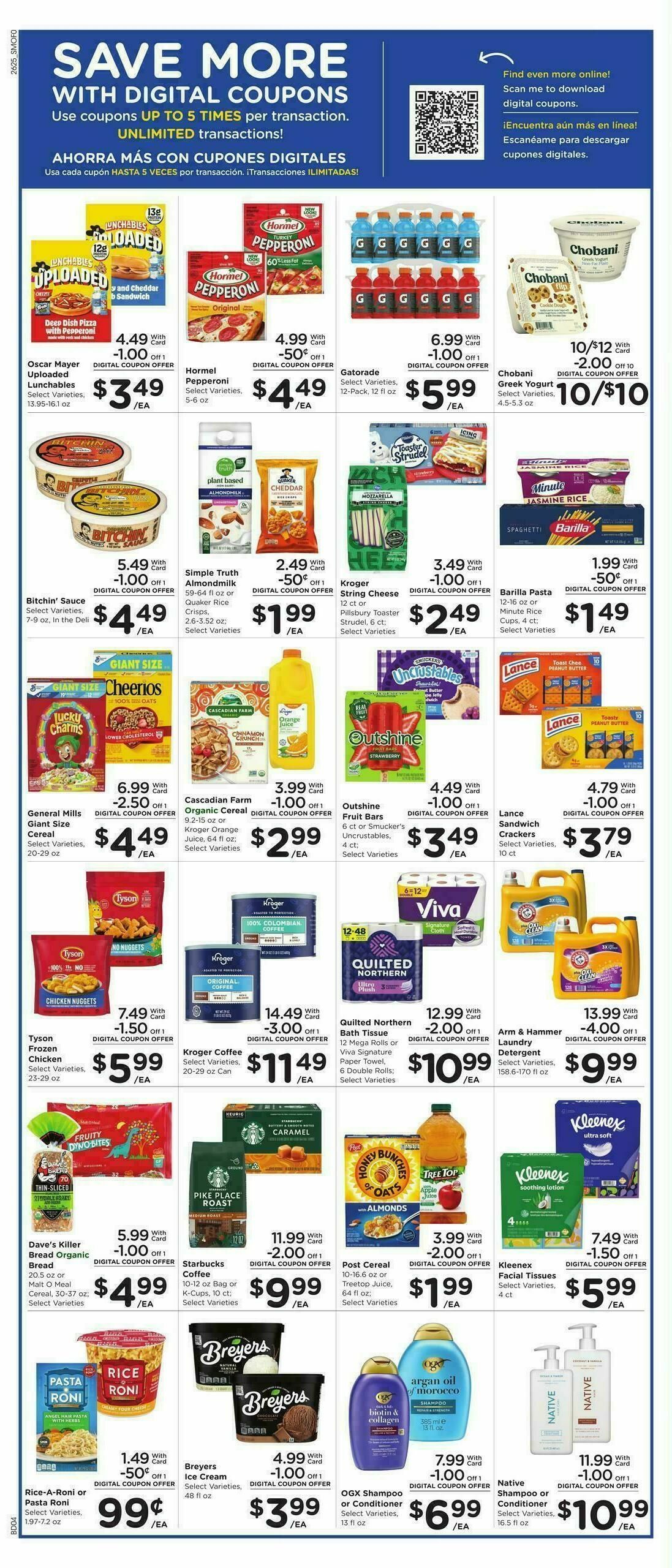 Smith's Weekly Ad from July 22
