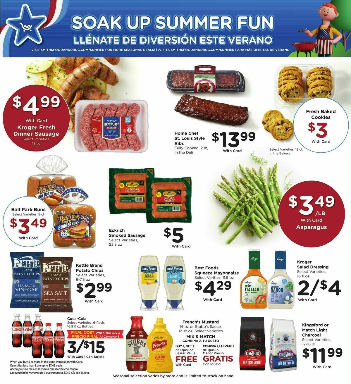 Smith's Weekly Ad from July 22