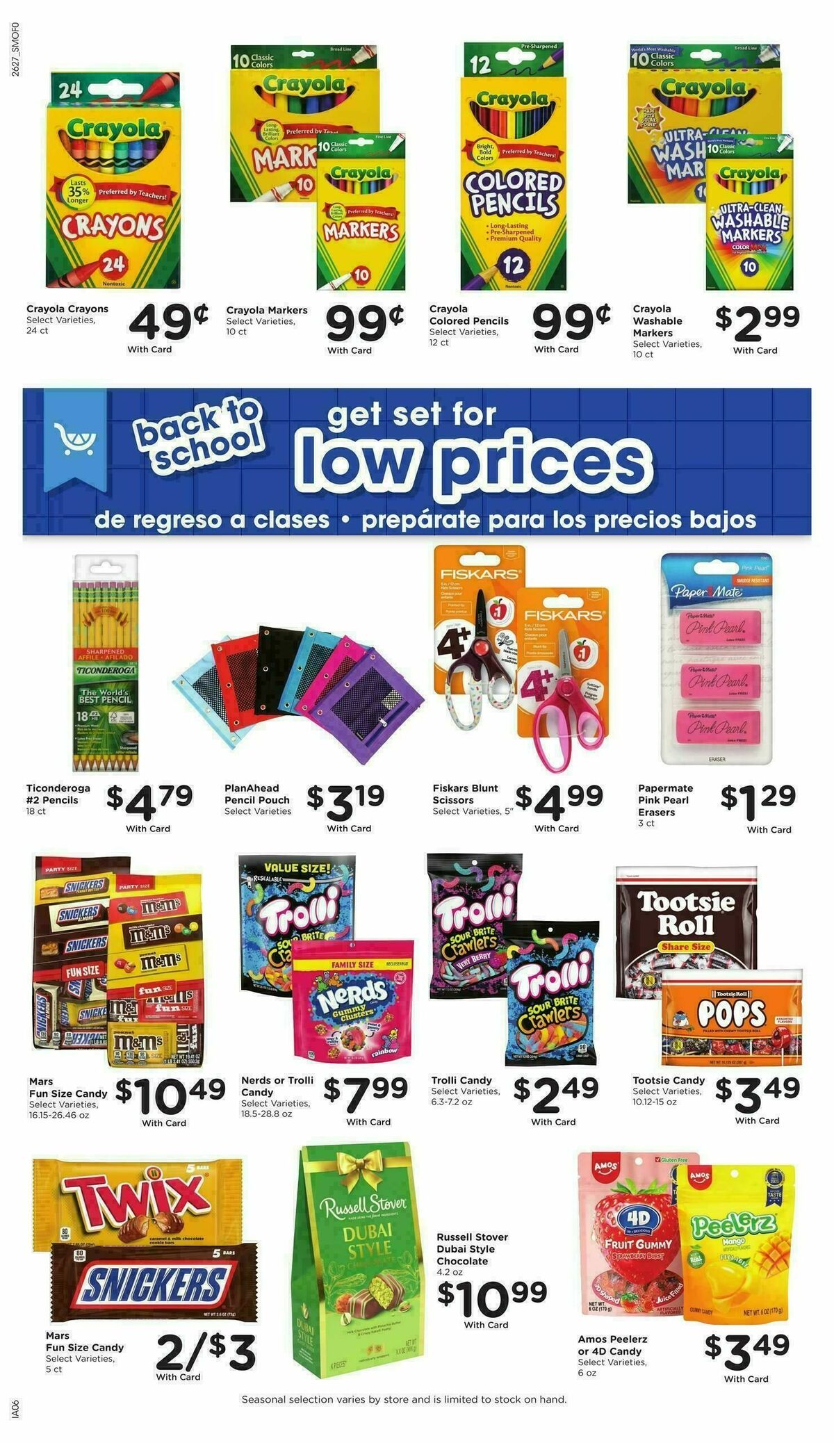 Smith's Weekly Ad from August 5