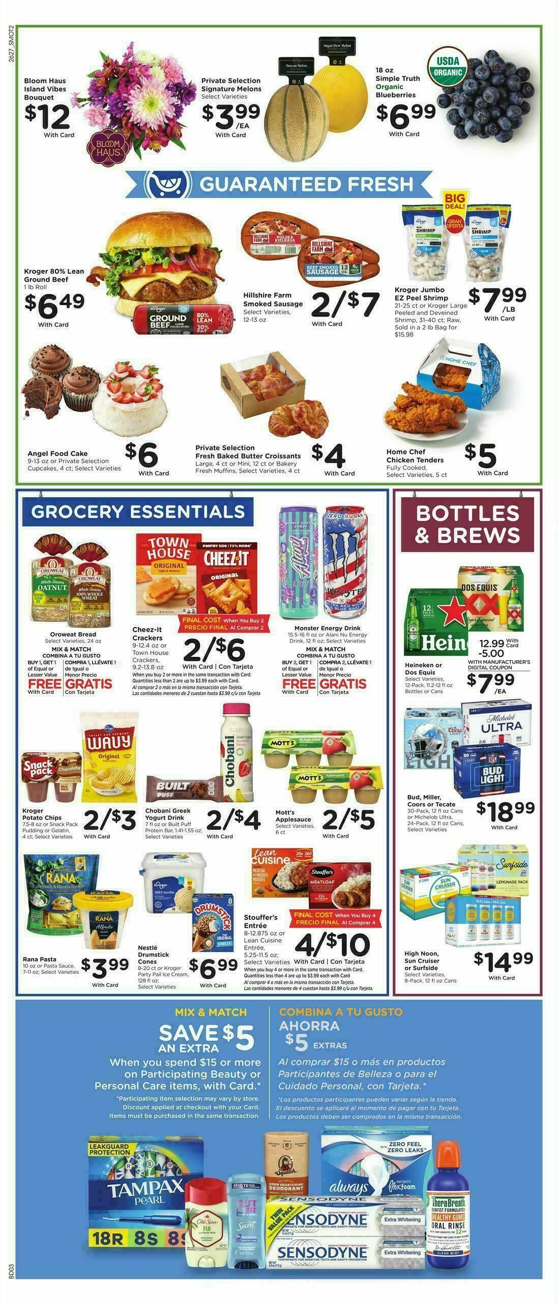 Smith's Weekly Ad from August 5