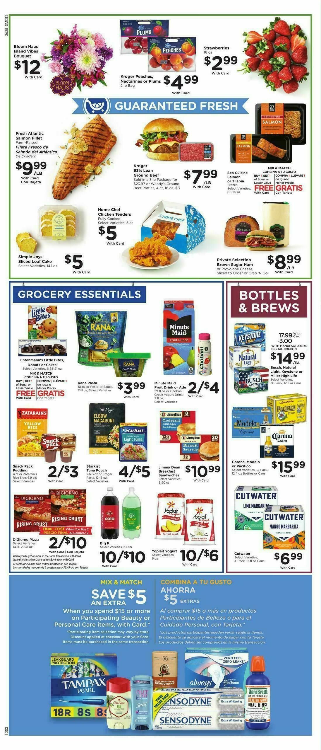 Smith's Weekly Ad from August 12