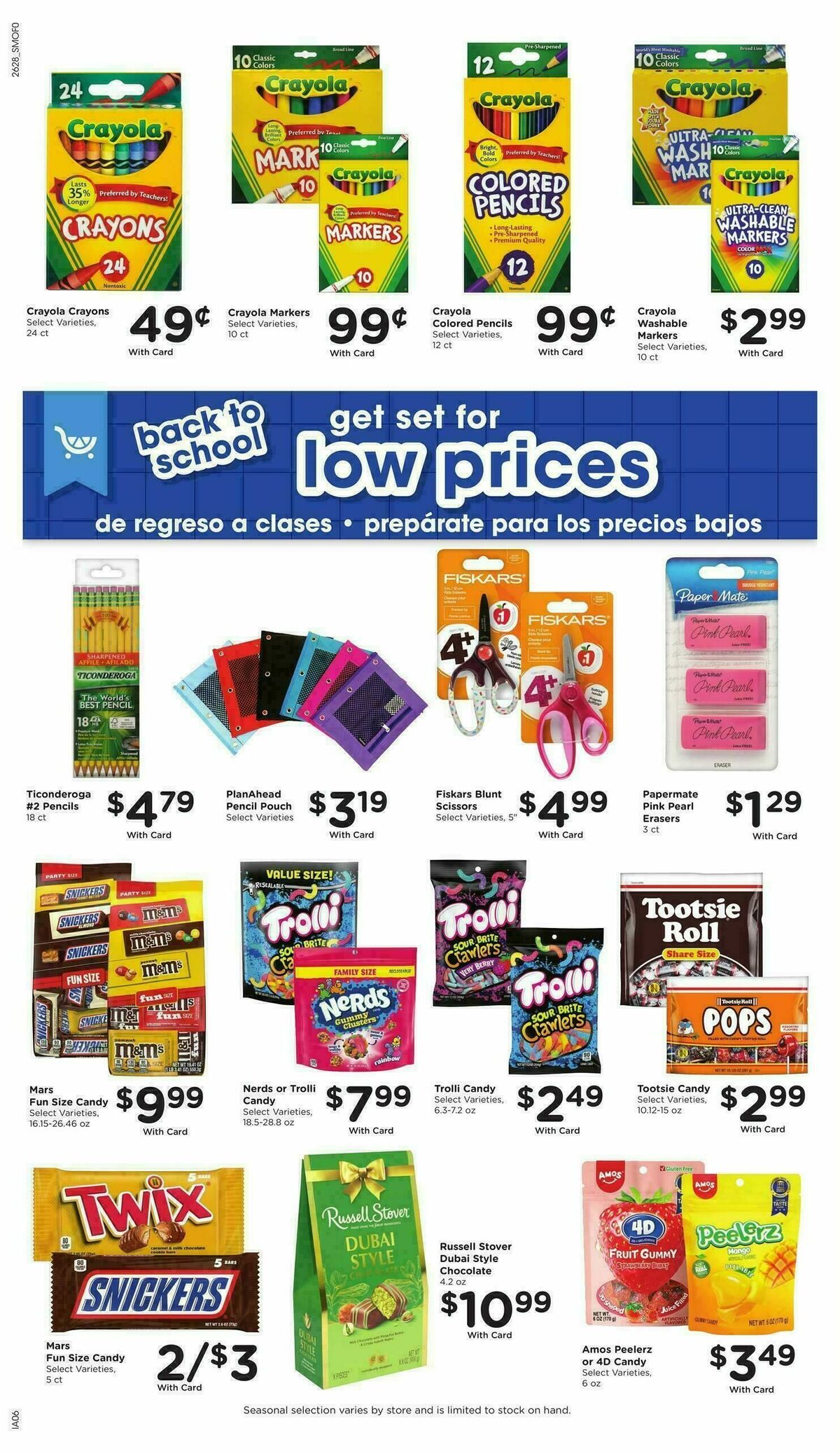 Smith's Weekly Ad from August 12