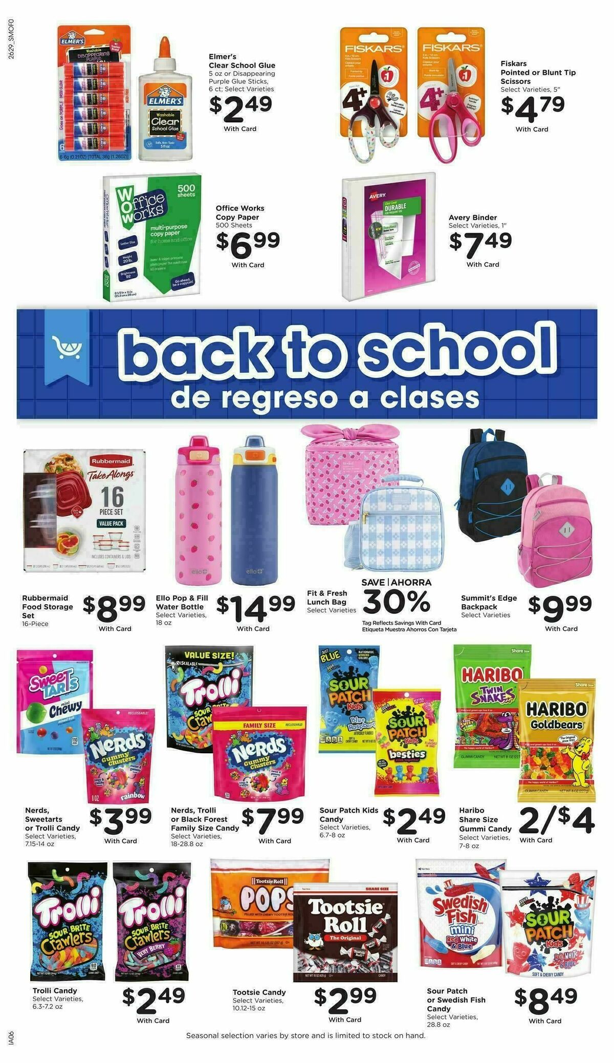 Smith's Weekly Ad from August 19