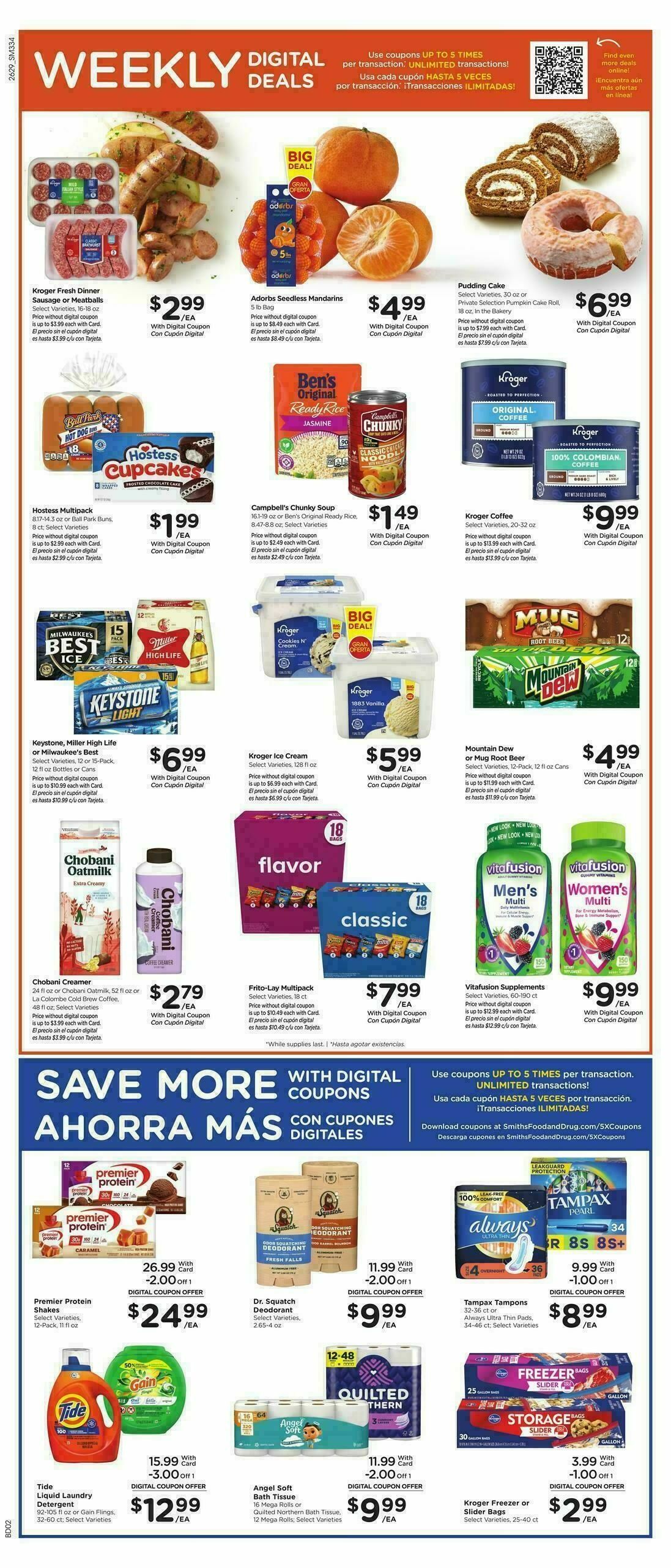 Smith's Weekly Ad from August 19