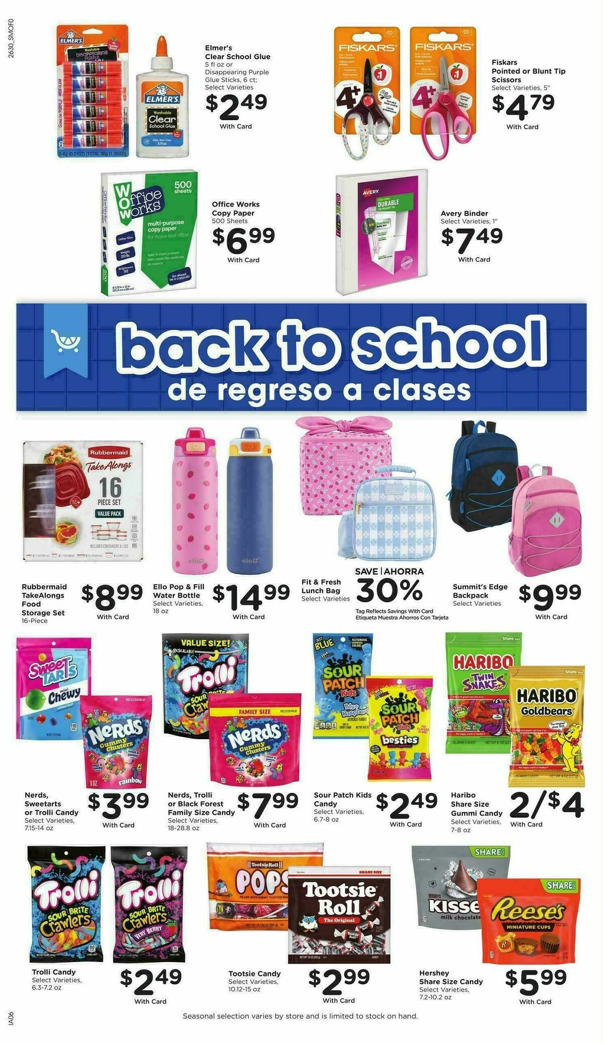Smith's Weekly Ad from August 26