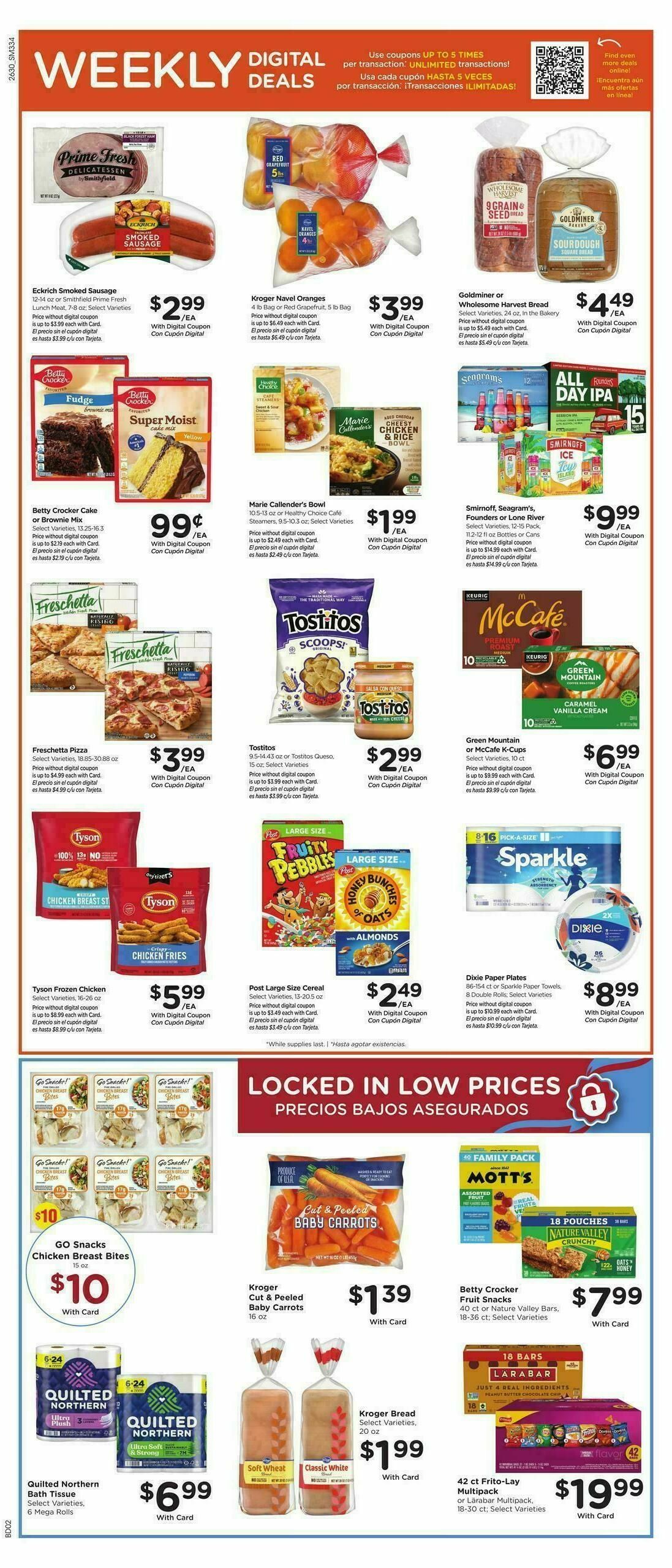 Smith's Weekly Ad from August 26