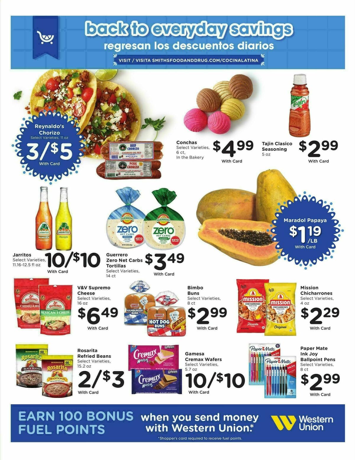 Smith's Weekly Ad from September 2