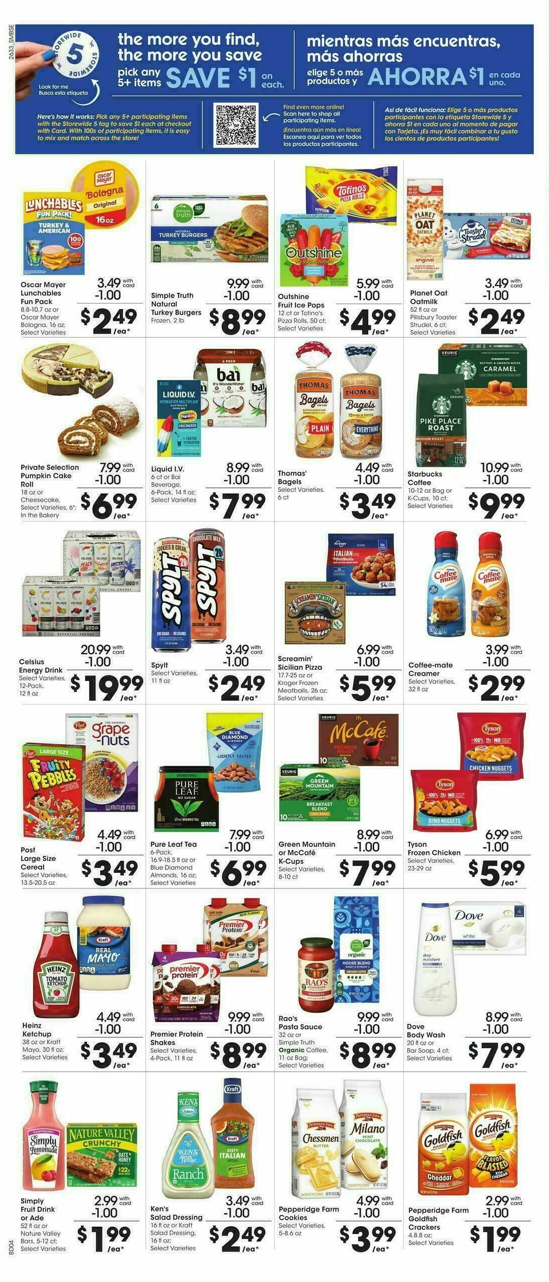 Smith's Weekly Ad from September 16