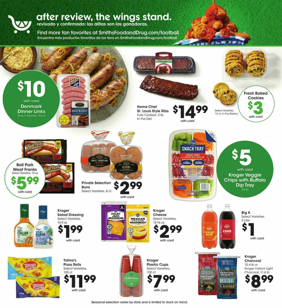 Smith's Weekly Ad from September 16