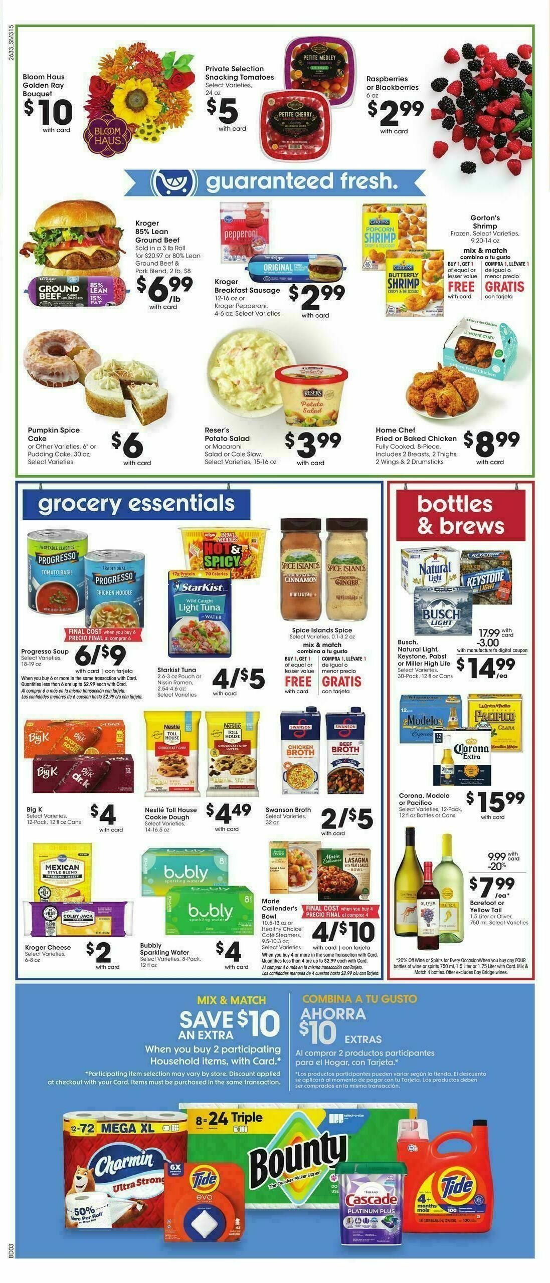 Smith's Weekly Ad from September 16