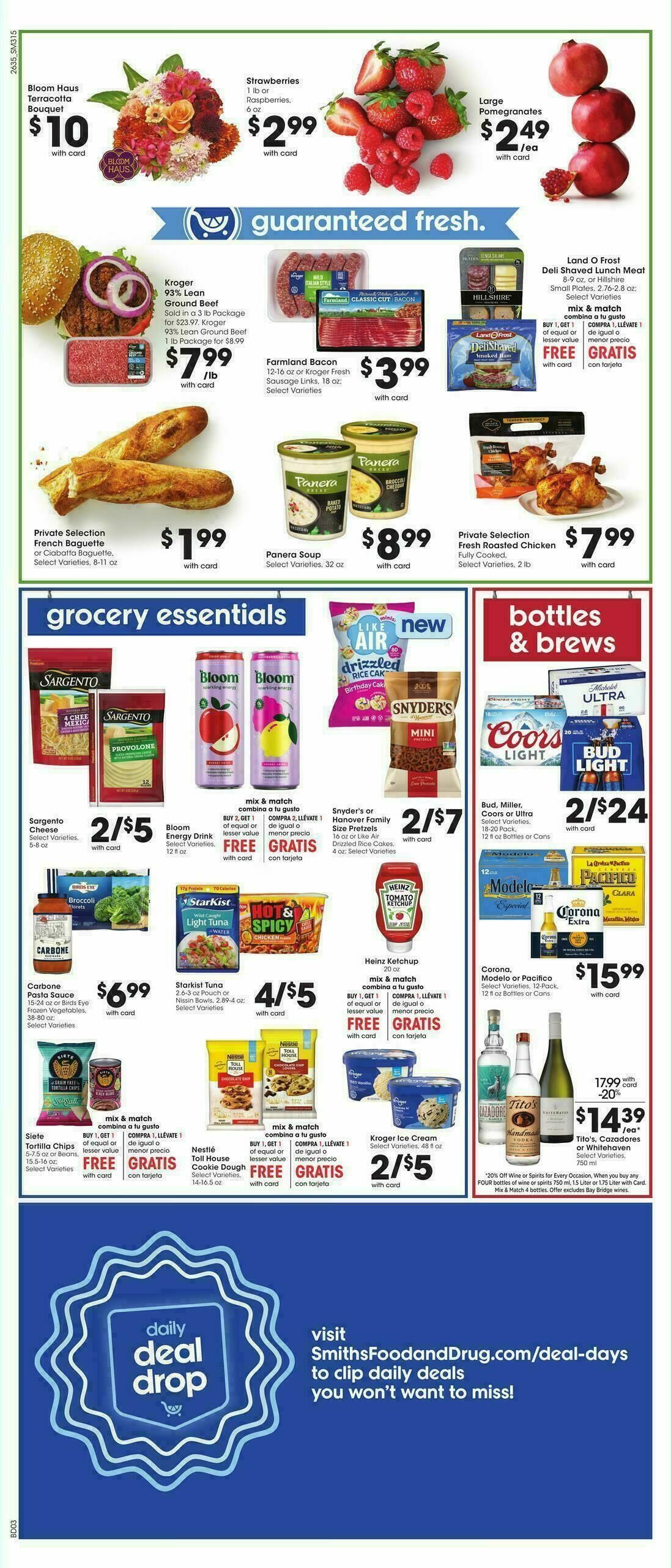Smith's Weekly Ad from September 30