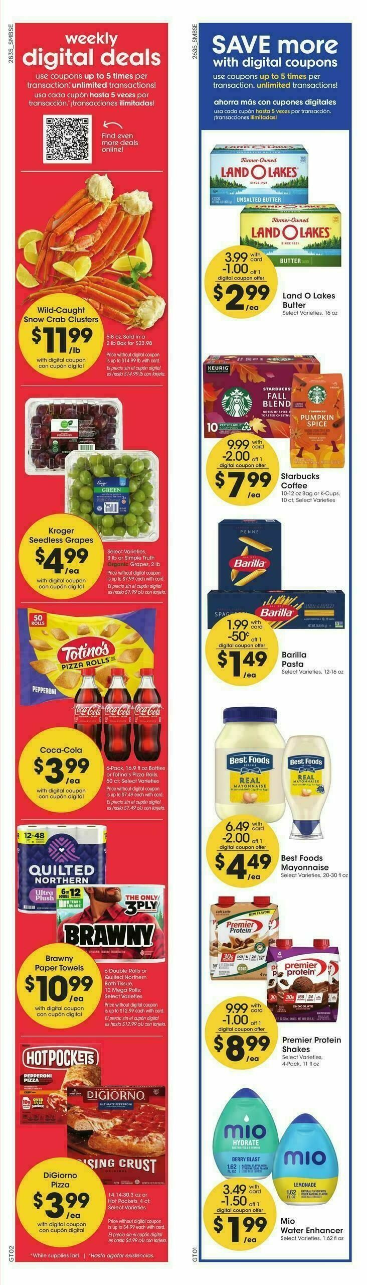 Smith's Weekly Ad from September 30