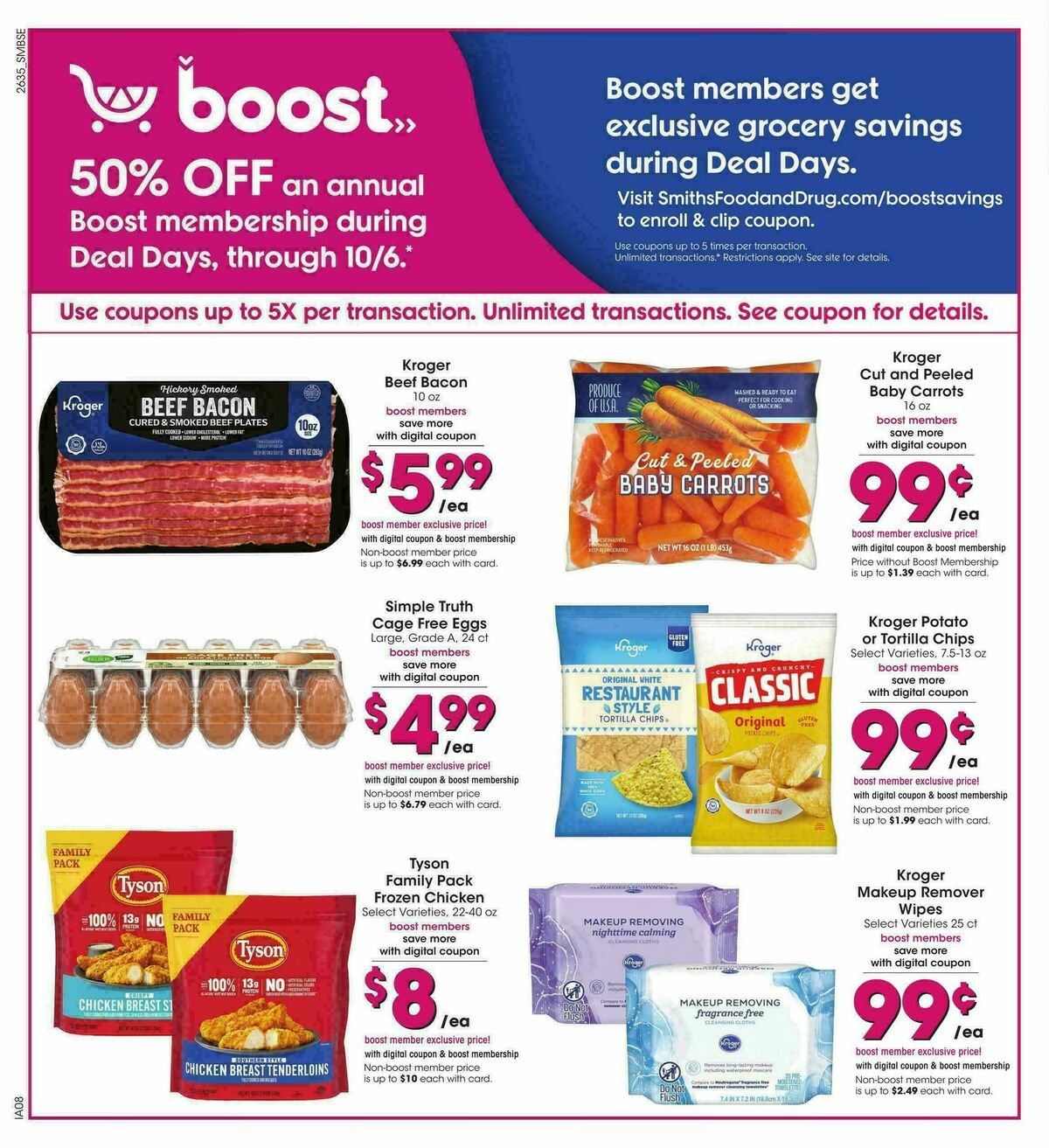 Smith's Weekly Ad from September 30