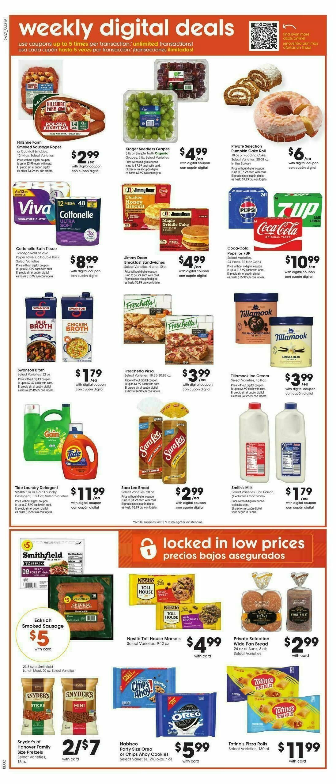 Smith's Weekly Ad from October 14