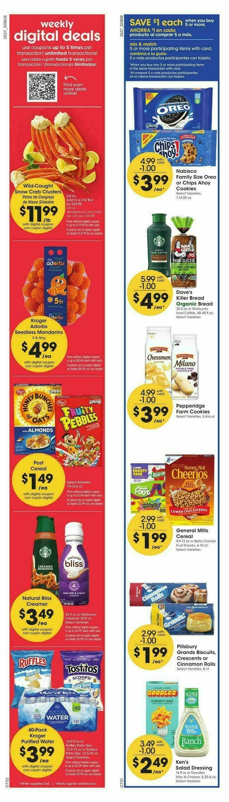 Smith's Weekly Ad from October 14