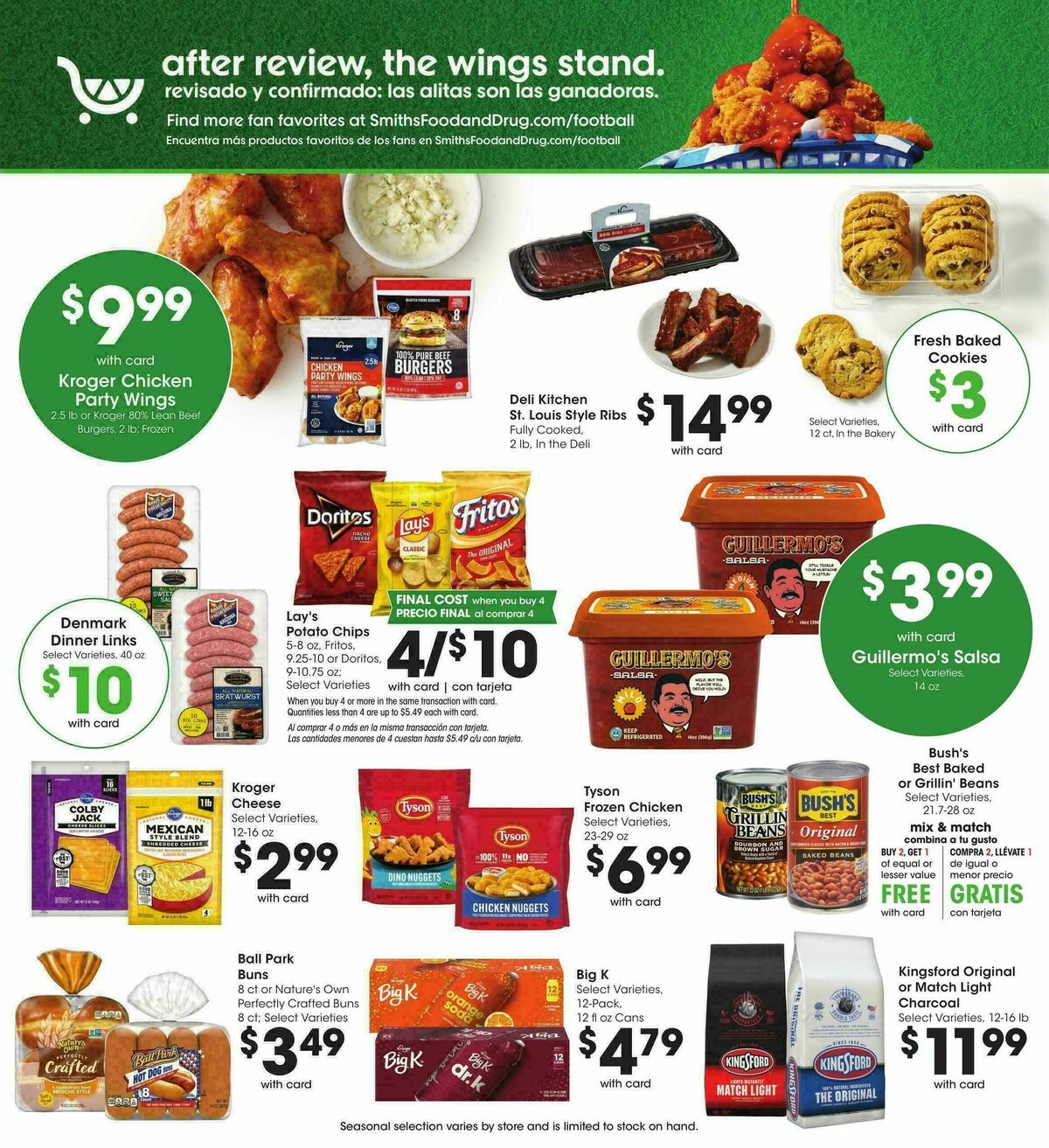 Smith's Weekly Ad from October 14