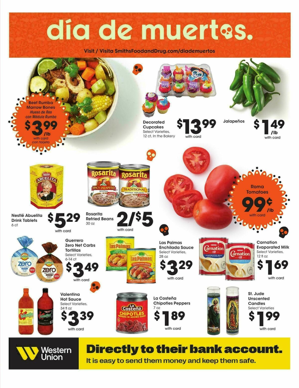 Smith's Weekly Ad from October 14