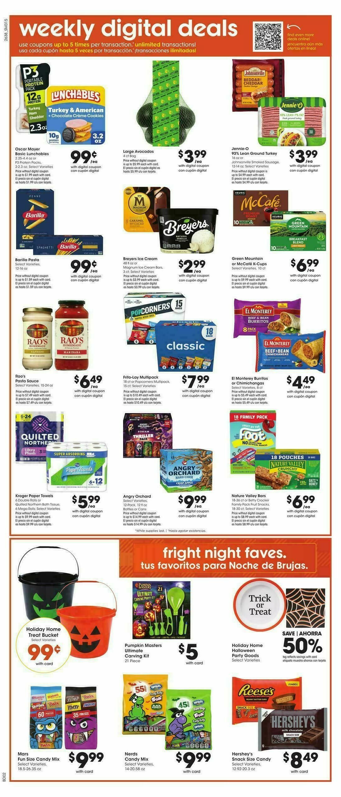 Smith's Weekly Ad from October 21