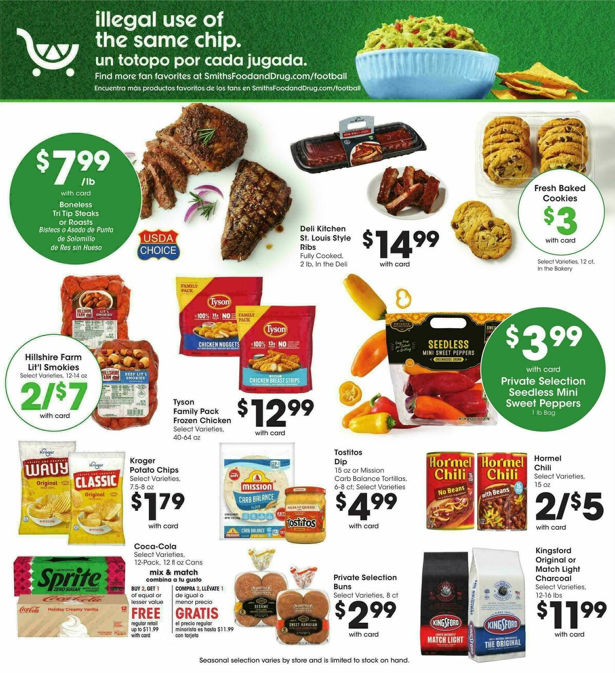 Smith's Weekly Ad from October 21