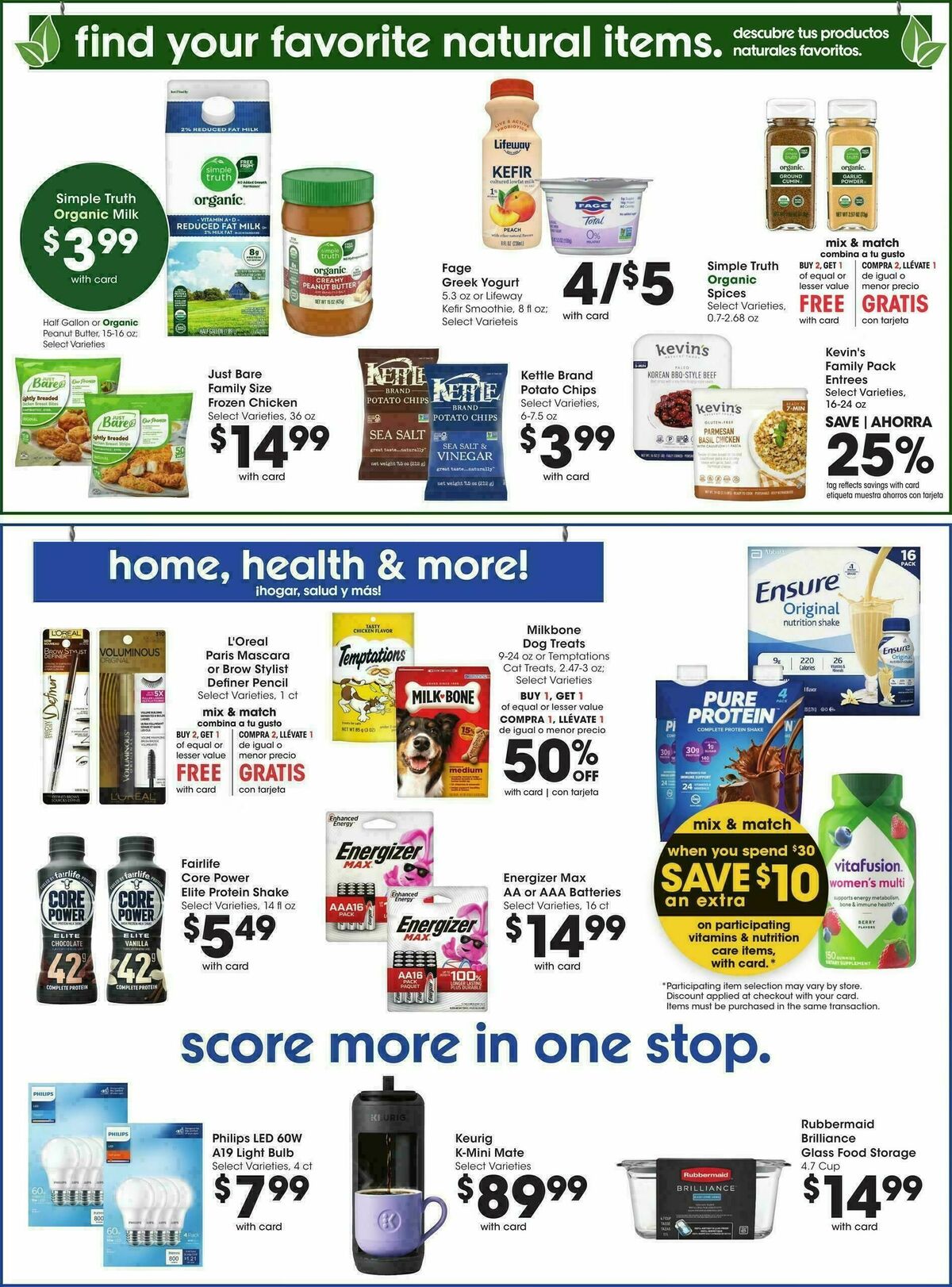 Smith's Weekly Ad from October 21