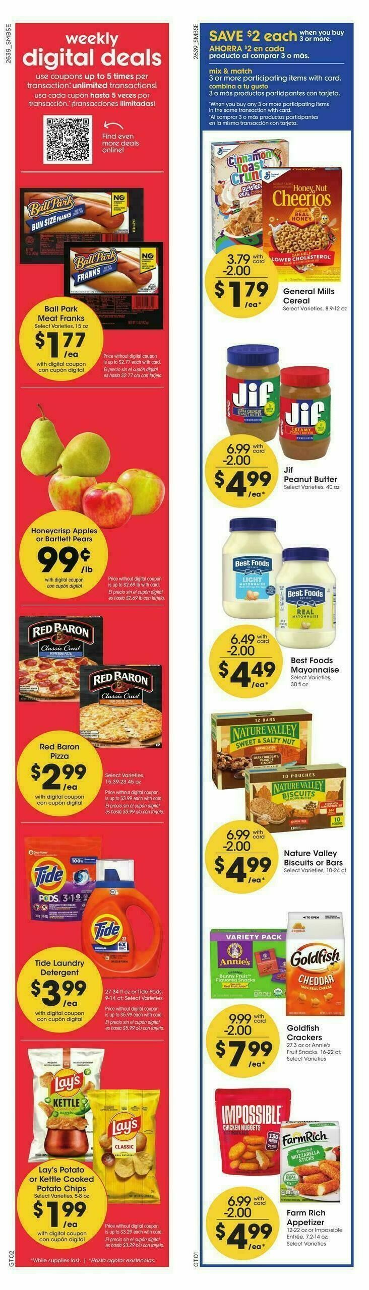 Smith's Weekly Ad from October 28