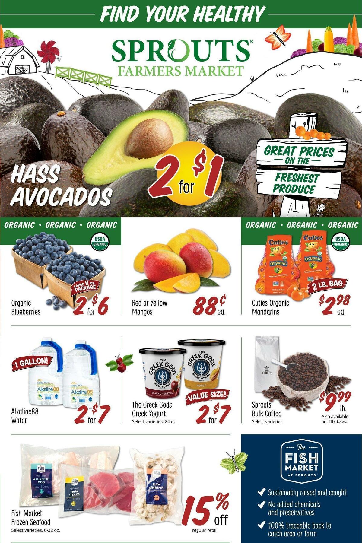 Sprouts Farmers Market Weekly Ad from March 1