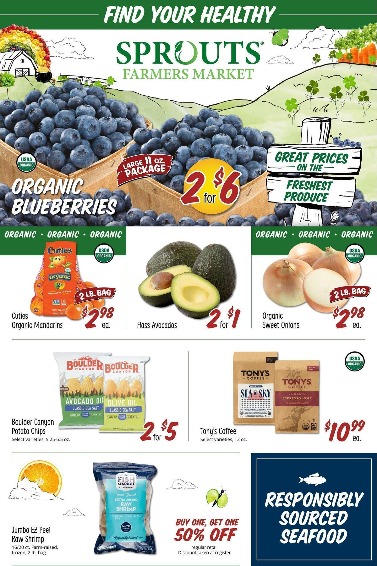 Sprouts Farmers Market Weekly Ad from March 8