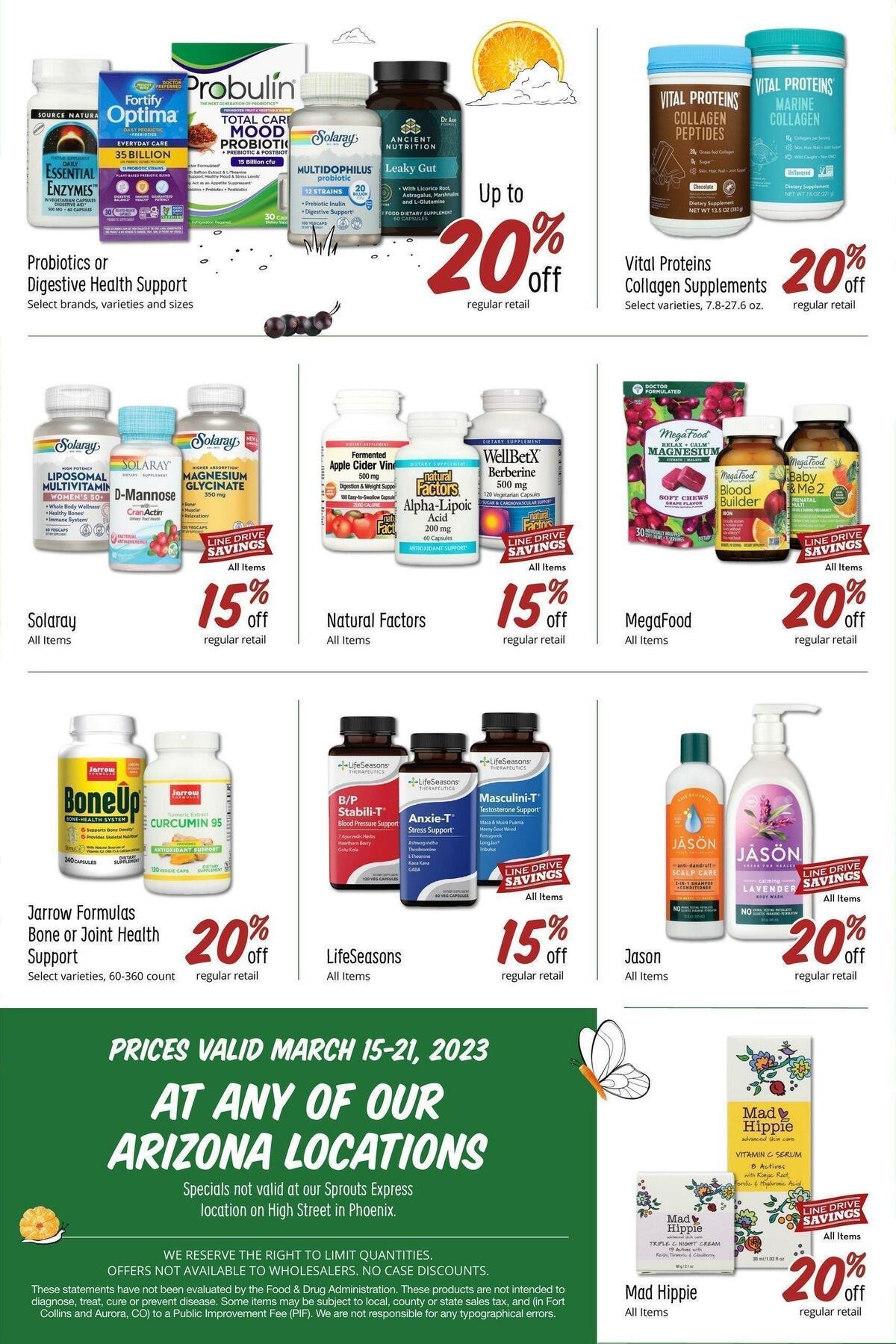 Sprouts Farmers Market Weekly Ad from March 15