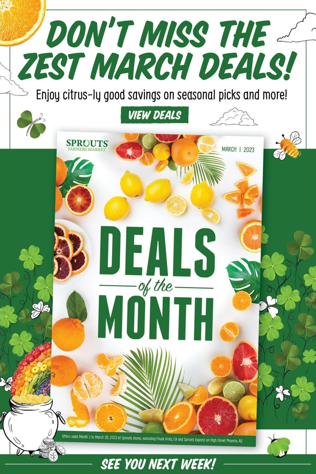 Sprouts Farmers Market Weekly Ad from March 15