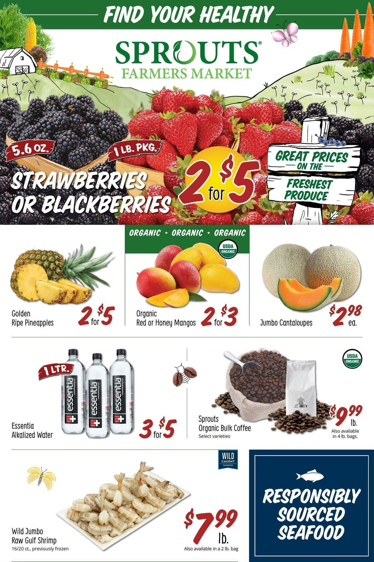 Sprouts Farmers Market Weekly Ad from March 22