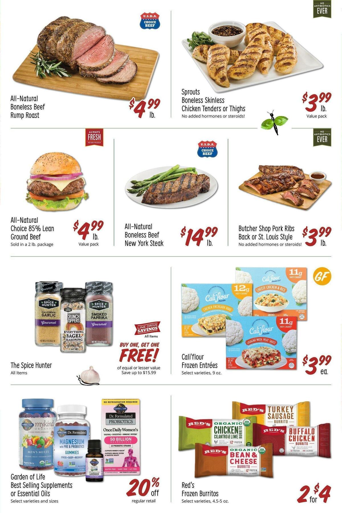 Sprouts Farmers Market Weekly Ad from March 22