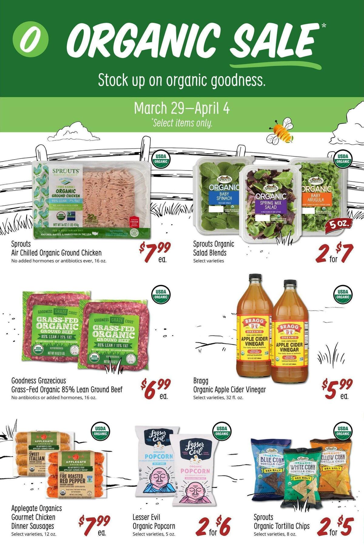 Sprouts Farmers Market Weekly Ad from March 29
