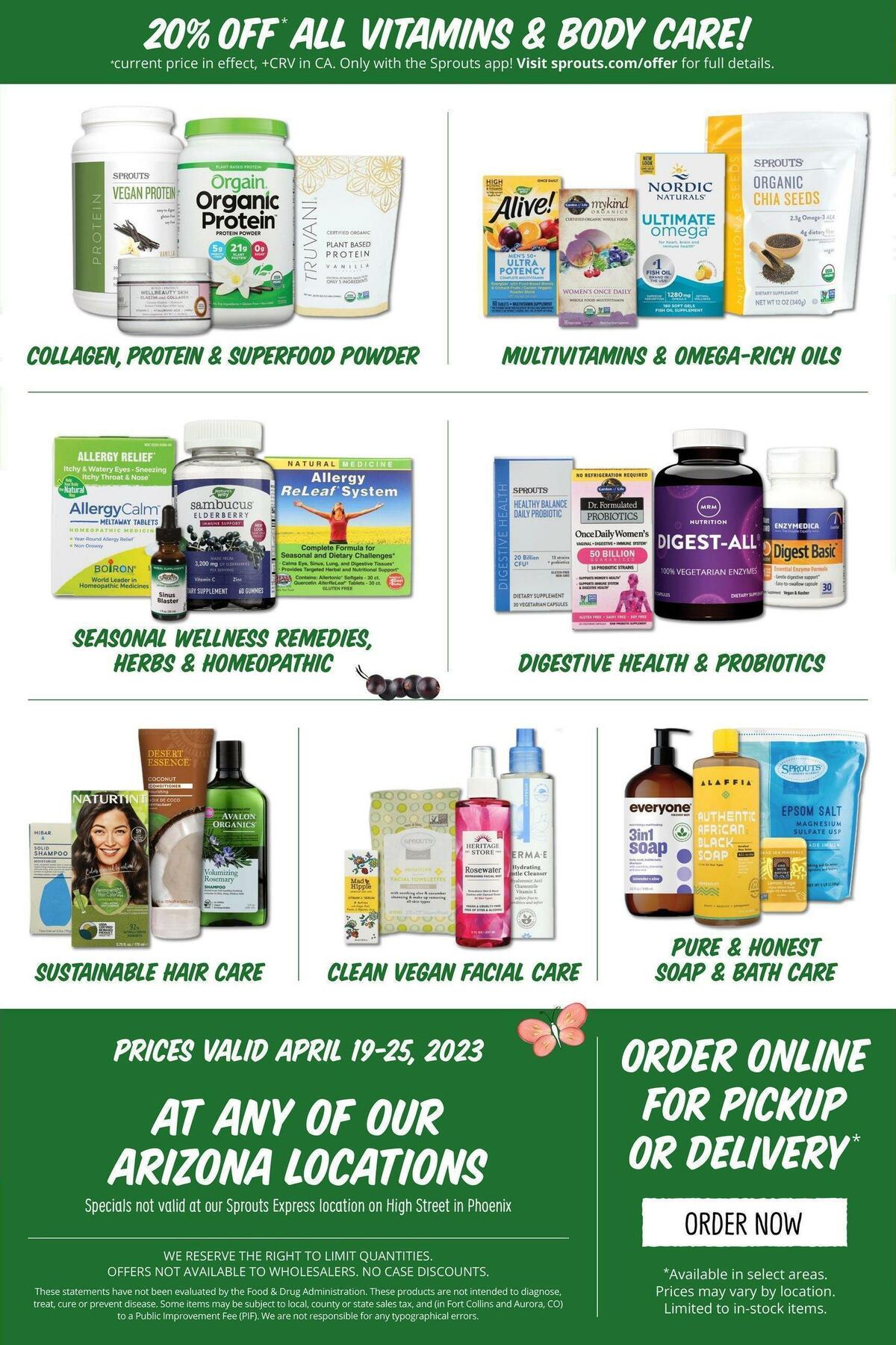 Sprouts Farmers Market Weekly Ad from April 19