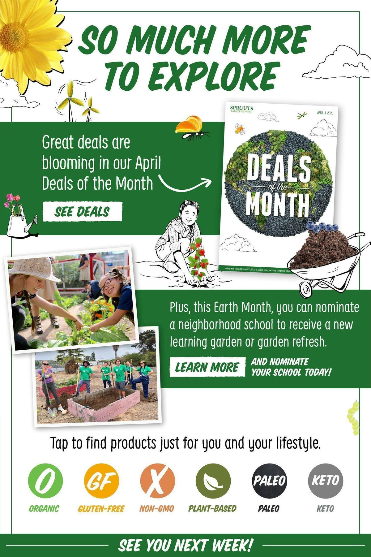 Sprouts Farmers Market Weekly Ad from April 19