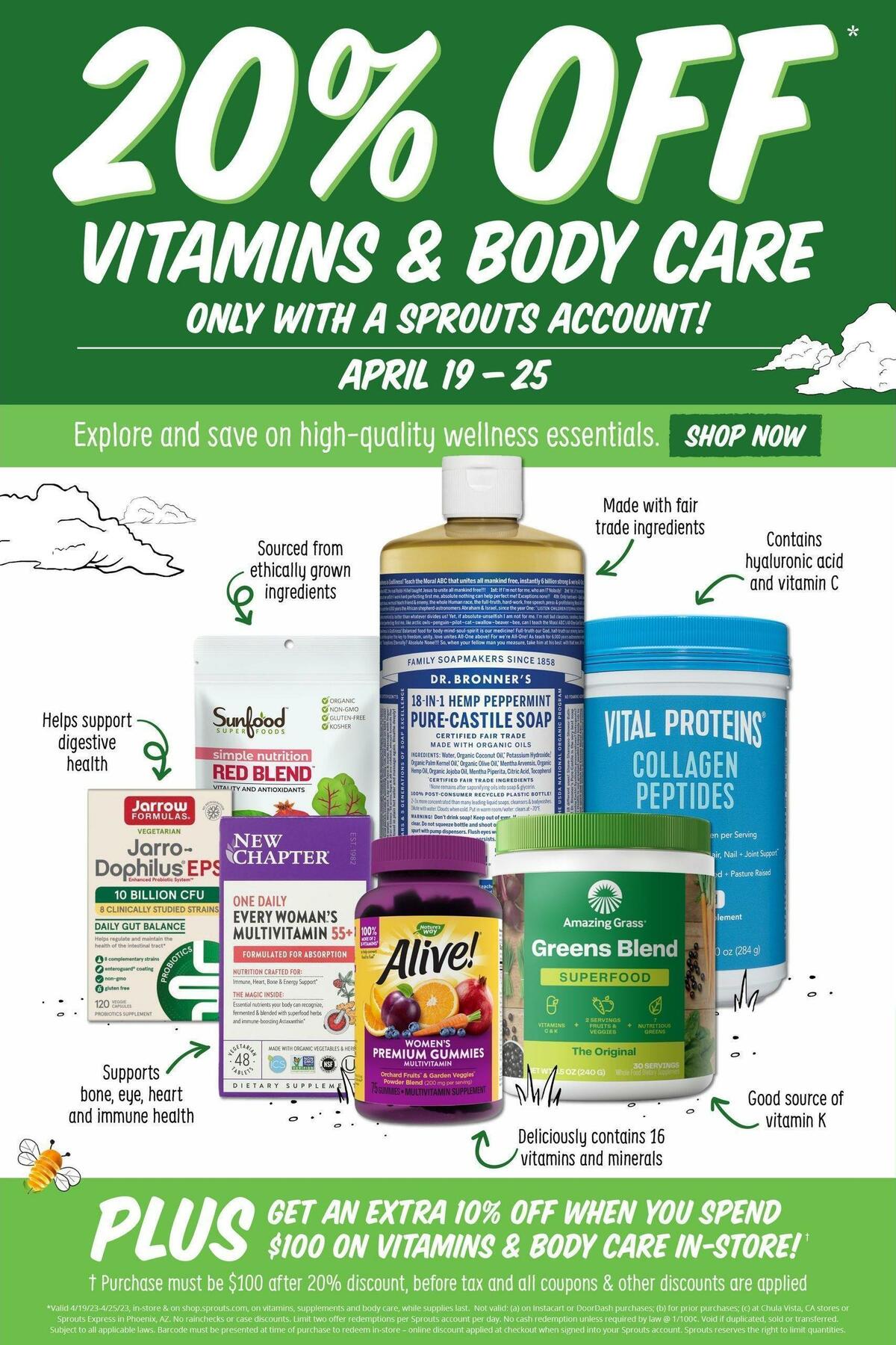 Sprouts Farmers Market Weekly Ad from April 19