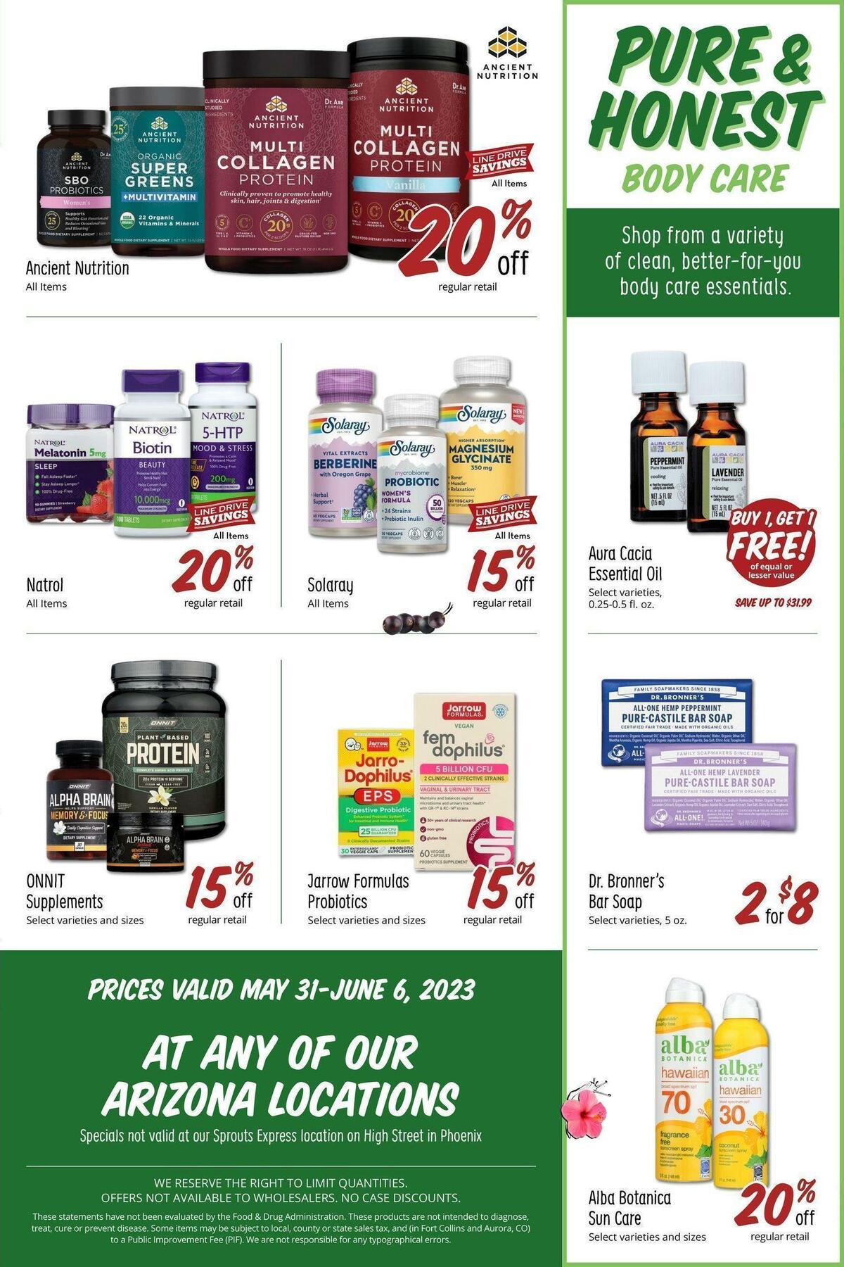 Sprouts Farmers Market Weekly Ad from May 31