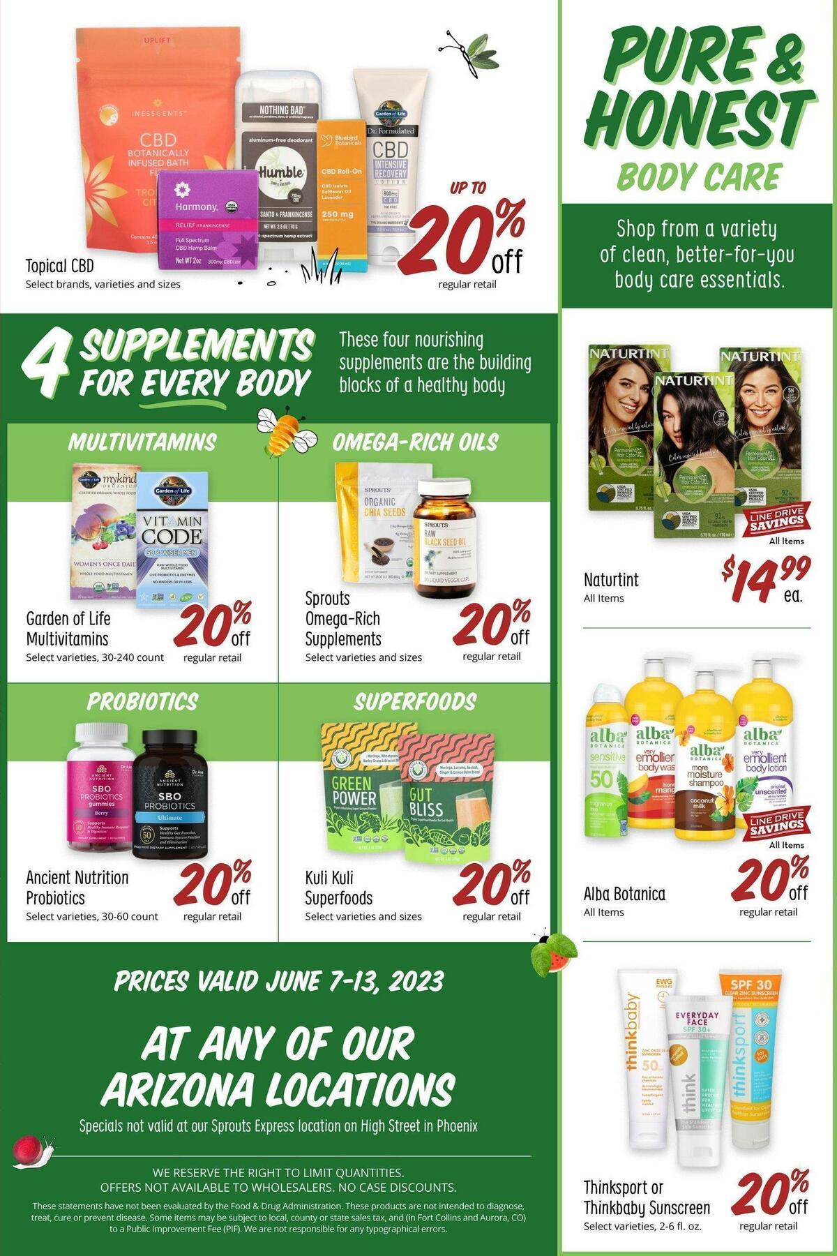 Sprouts Farmers Market Weekly Ad from June 7