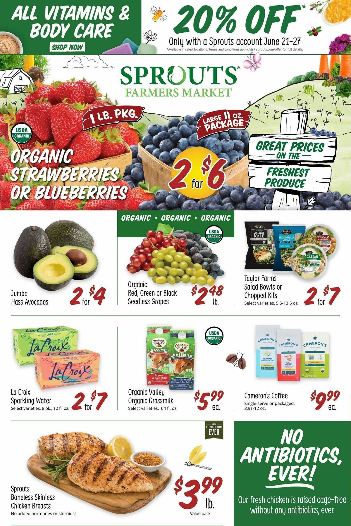 Sprouts Farmers Market Weekly Ad from June 21