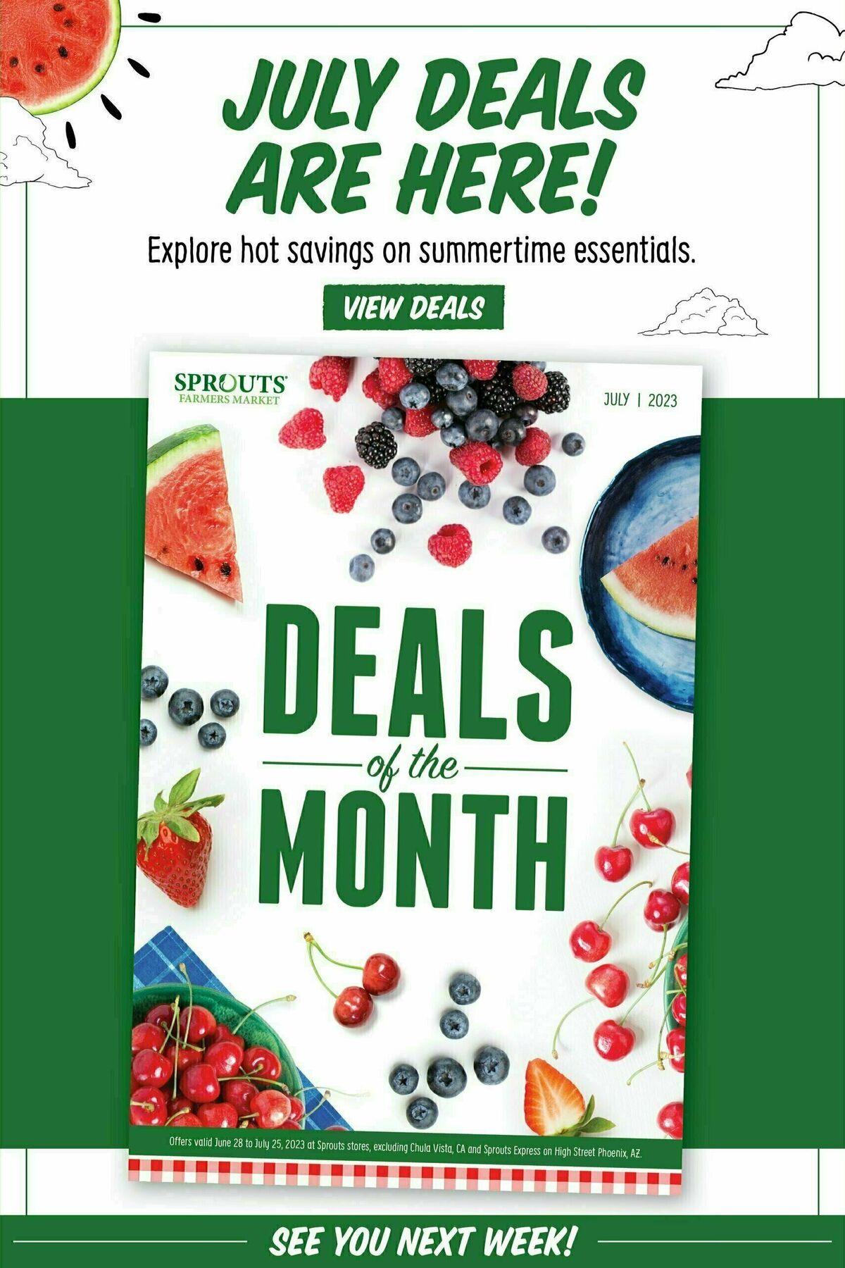 Sprouts Farmers Market Weekly Ad from July 5