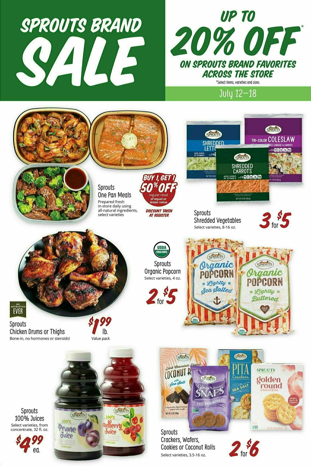 Sprouts Farmers Market Weekly Ad from July 12