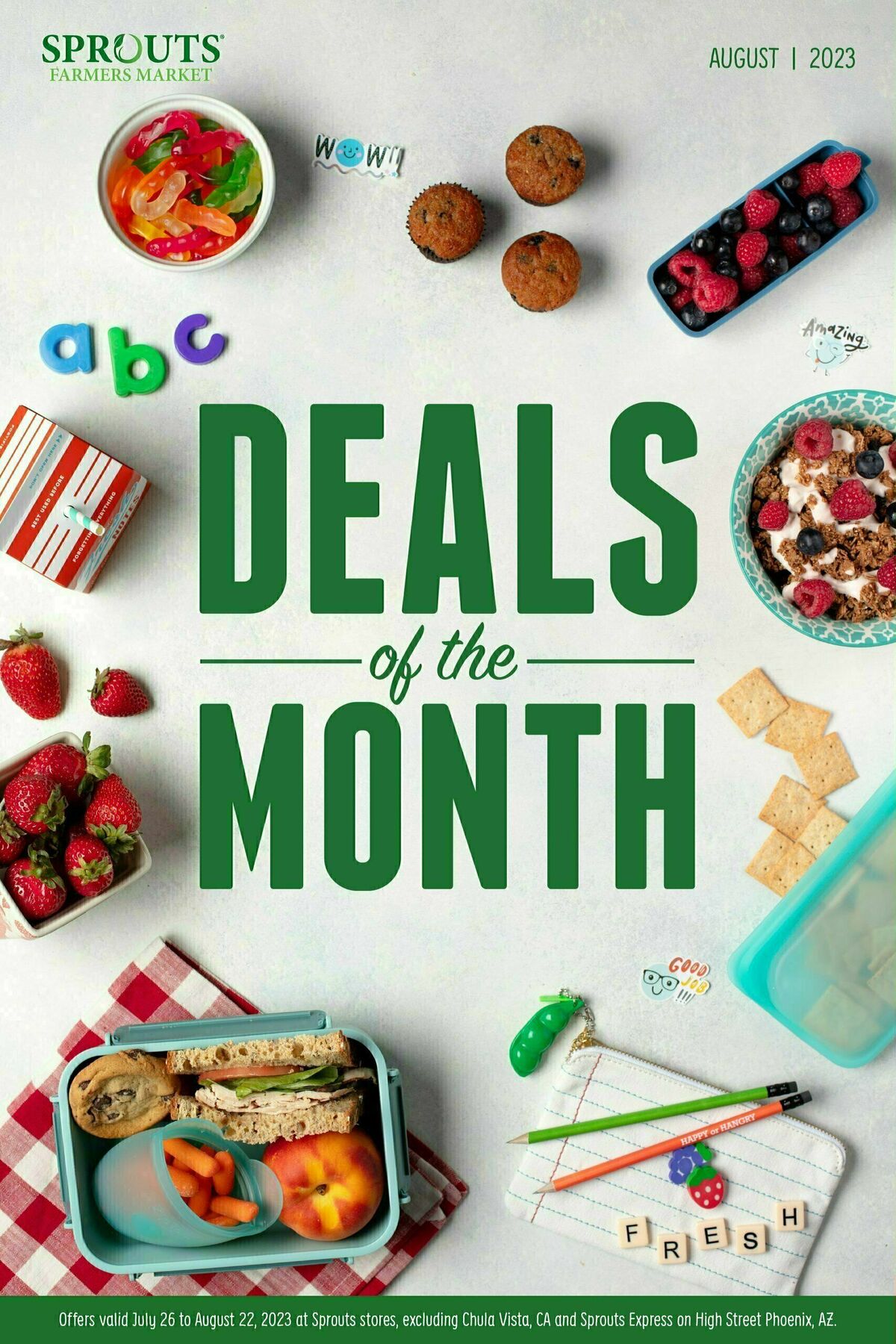 Sprouts Farmers Market Monthly Deals Weekly Ad from July 26